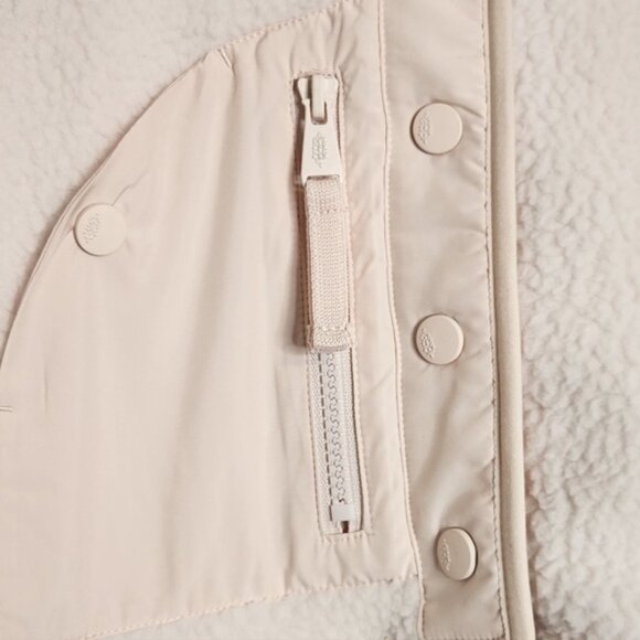 Free People Movement x Hatch Hit the Slopes Fleece Jacket NWT Canvas S - Picture 7 of 8